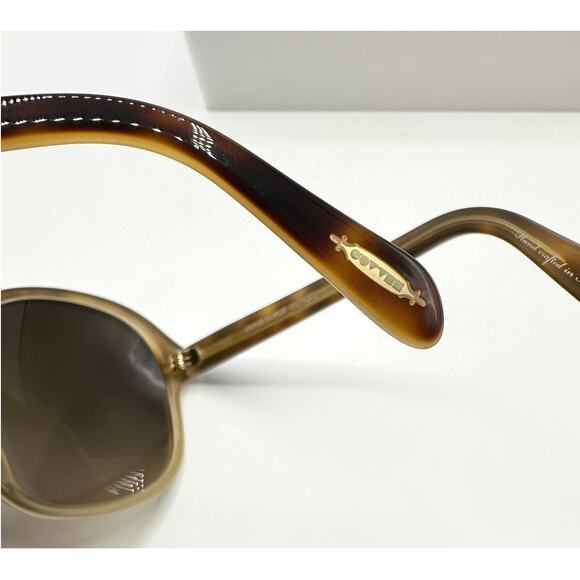 Oliver Peoples Casandra OV5235-S 1337/13 Beige Tortoise Gradient Lens Sunglasses - Picture 6 of 8